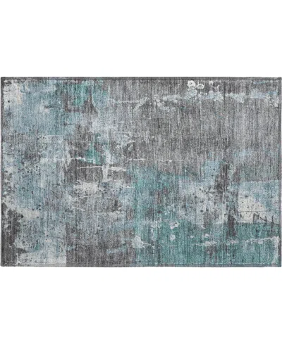 Addison Mayfield Amf1839 1'8" X 2'6" Area Rug In Blue