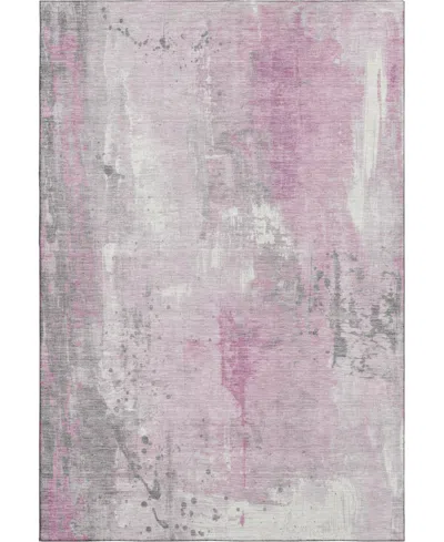 Addison Mayfield Amf1840 2'6" X 3'10" Area Rug In Pink