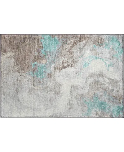 Addison Mayfield Amf1841 1'8" X 2'6" Area Rug In Blue