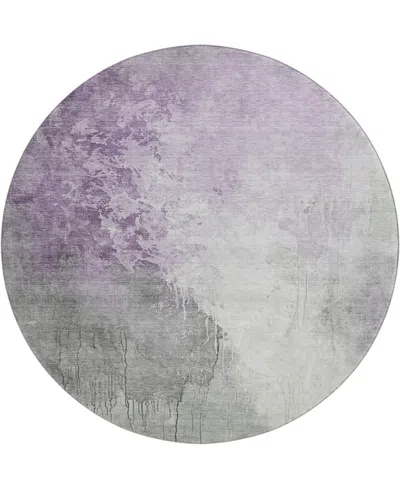 Addison Mayfield Amf1842 8' X 8' Round Area Rug In Multi