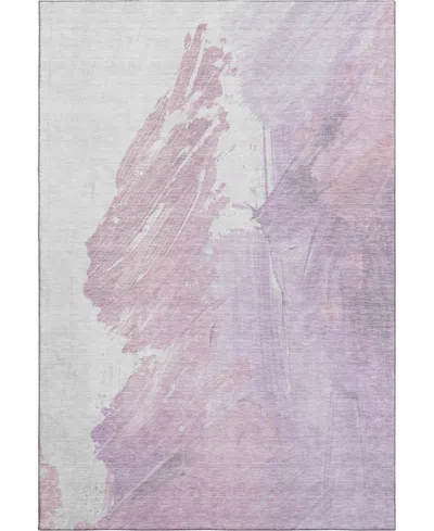 Addison Mayfield Amf1843 2'6" X 3'10" Area Rug In Purple