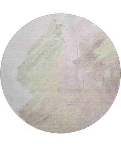 Addison Mayfield Amf1843 8' X 8' Round Area Rug In Multi