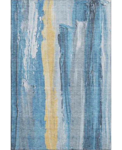 Addison Mayfield Amf1845 3' X 5' Area Rug In Blue