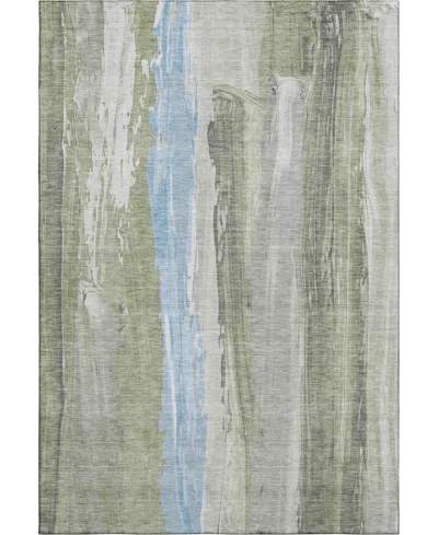 Addison Mayfield Amf1845 9' X 12' Area Rug In Green