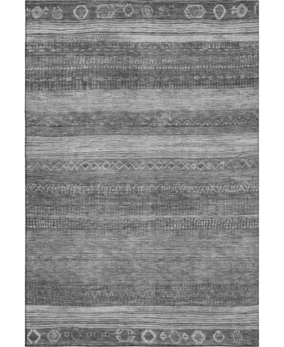Addison Mayfield Amf1847 9' X 12' Area Rug In Gray