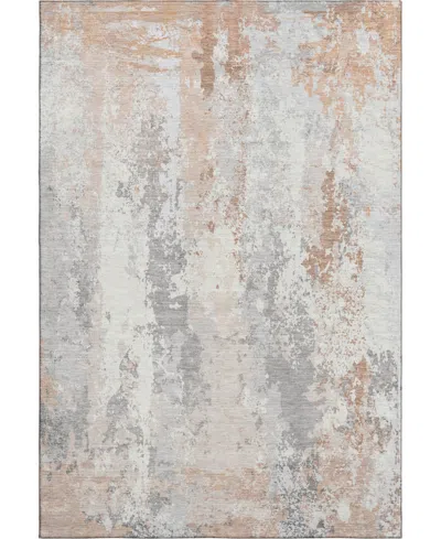 Addison Mayfield Amf1848 3' X 5' Area Rug In Brown