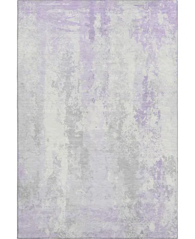 Addison Mayfield Amf1848 8' X 10' Area Rug In Purple