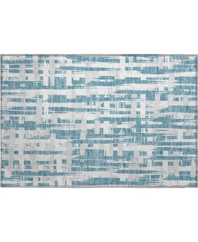 Addison Mayfield Amf1849 1'8" X 2'6" Area Rug In Blue