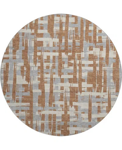 Addison Mayfield Amf1849 8' X 8' Round Area Rug In Multi