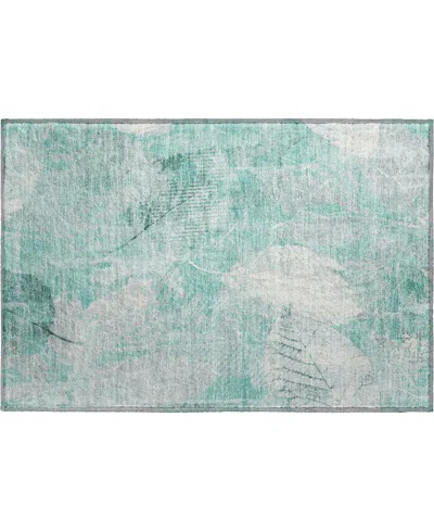 Addison Mayfield Amf1850 1'8" X 2'6" Area Rug In Green
