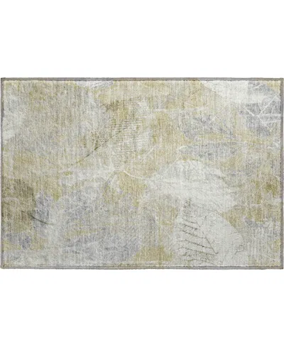 Addison Mayfield Amf1850 1'8" X 2'6" Area Rug In Gray
