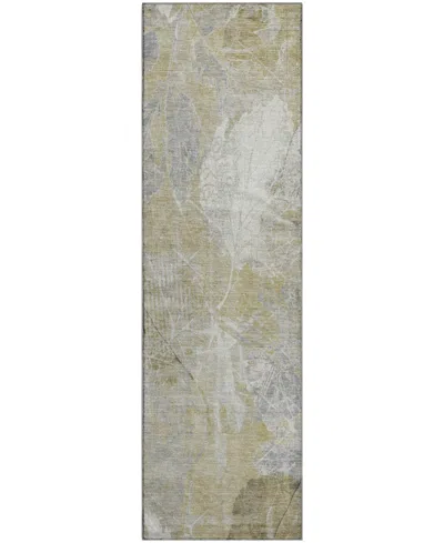 Addison Mayfield Amf1850 2'3" X 7'6" Runner Area Rug In Gray