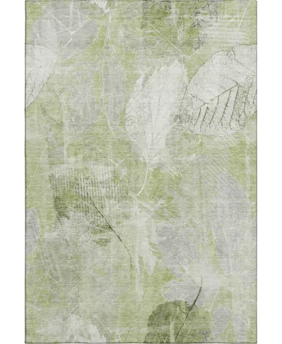 Addison Mayfield Amf1850 5' X 7'6" Area Rug In Green