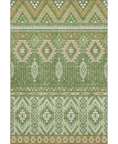 Addison Mayfield Amf1851 9' X 12' Area Rug In Green