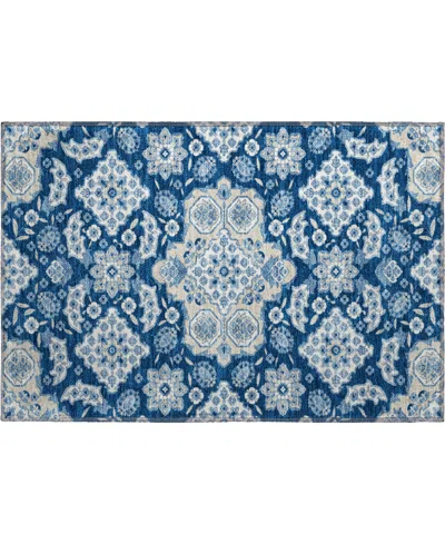 Addison Mayfield Amf1853 1'8" X 2'6" Area Rug In Blue