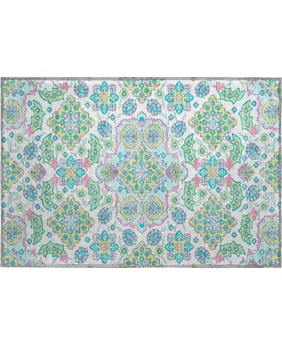 Addison Mayfield Amf1853 1'8" X 2'6" Area Rug In White