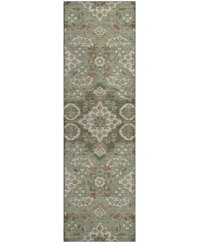 Addison Mayfield Amf1853 2'3" X 7'6" Runner Area Rug In Gray
