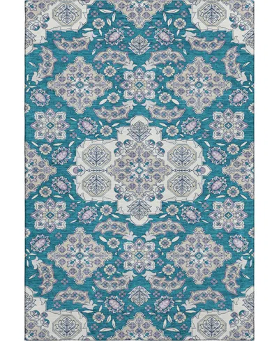 Addison Mayfield Amf1853 2'6" X 3'10" Area Rug In Blue