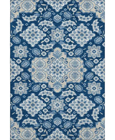 Addison Mayfield Amf1853 3' X 5' Area Rug In Blue