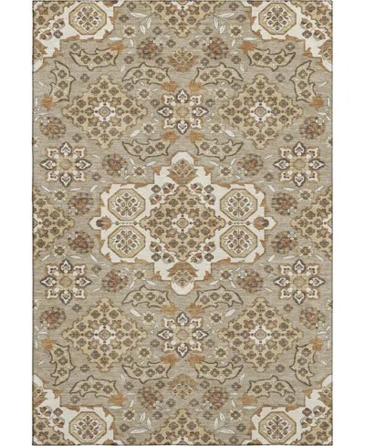 Addison Mayfield Amf1853 5' X 7'6" Area Rug In Brown