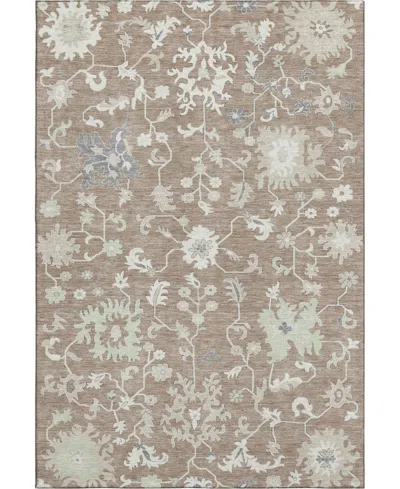 Addison Mayfield Amf1854 5' X 7'6" Area Rug In Brown