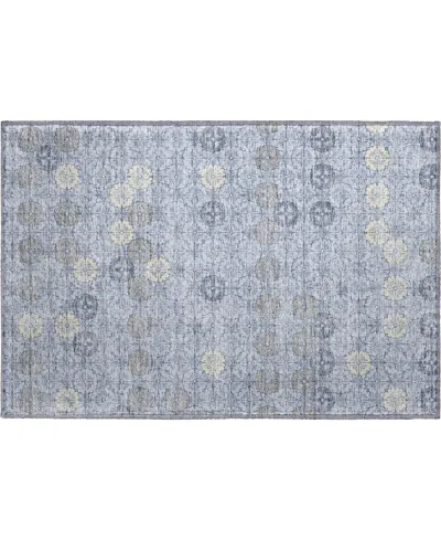 Addison Mayfield Amf1855 1'8" X 2'6" Area Rug In Blue