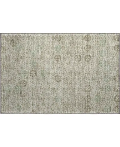 Addison Mayfield Amf1855 1'8" X 2'6" Area Rug In Brown