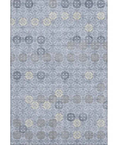 Addison Mayfield Amf1855 3' X 5' Area Rug In Purple