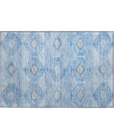 Addison Mayfield Amf1857 1'8" X 2'6" Area Rug In Blue