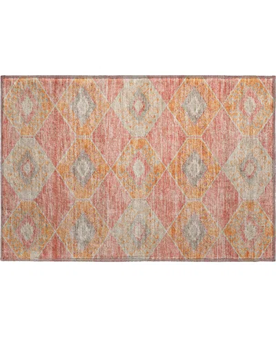 Addison Mayfield Amf1857 1'8" X 2'6" Area Rug In Pink