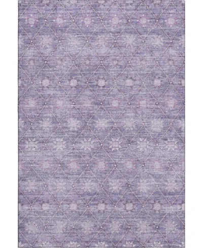Addison Mayfield Amf1858 8' X 10' Area Rug In Purple