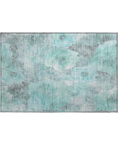 Addison Mayfield Amf1859 1'8" X 2'6" Area Rug In Blue