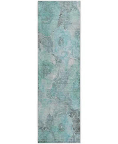 Addison Mayfield Amf1859 2'3" X 7'6" Runner Area Rug In Green