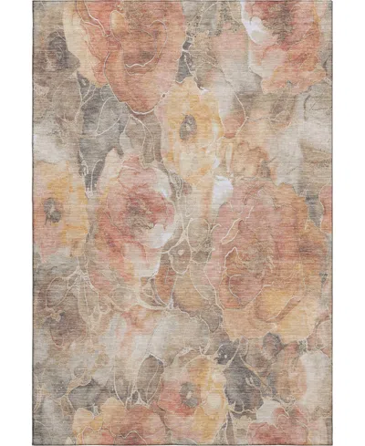 Addison Mayfield Amf1859 5' X 7'6" Area Rug In Orange