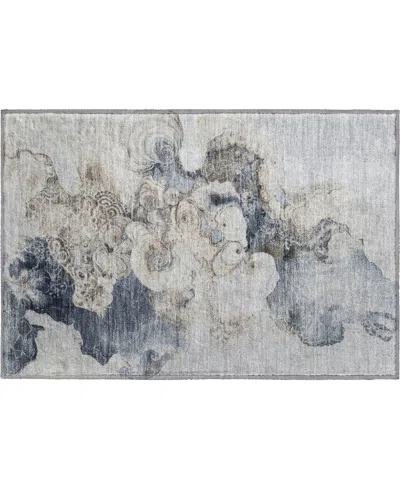 Addison Mayfield Amf1860 1'8" X 2'6" Area Rug In White