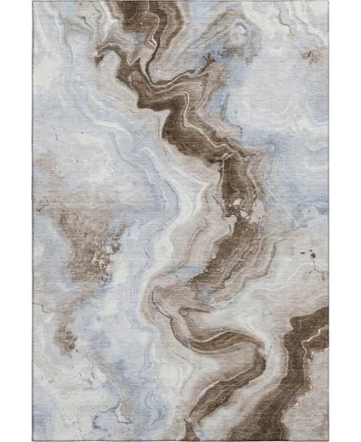 Addison Mayfield Amf1862 5' X 7'6" Area Rug In Brown