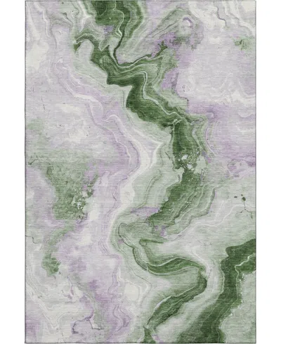 Addison Mayfield Amf1862 9' X 12' Area Rug In Green