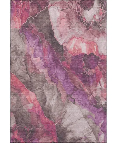 Addison Mayfield Amf1864 5' X 7'6" Area Rug In Pink