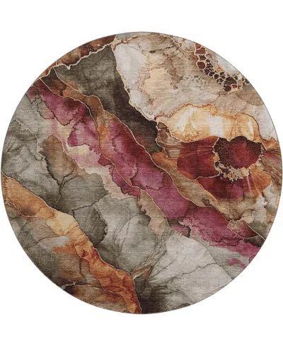 Addison Mayfield Amf1864 8' X 8' Round Area Rug In Multi