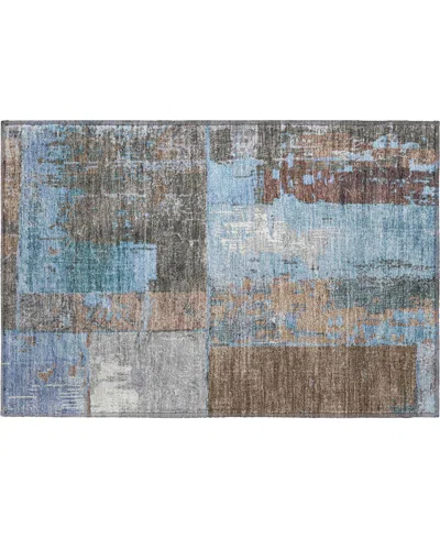 Addison Mayfield Amf1866 1'8" X 2'6" Area Rug In Brown