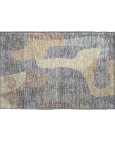 Addison Mayfield Amf1867 1'8" X 2'6" Area Rug In Gray