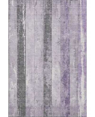 Addison Mayfield Amf1868 10' X 14' Area Rug In Purple