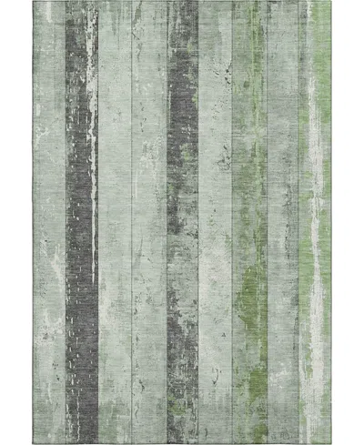 Addison Mayfield Amf1868 5' X 7'6" Area Rug In Green