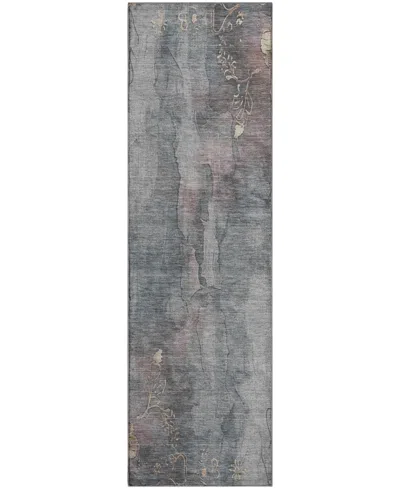 Addison Mayfield Amf1869 2'3" X 7'6" Runner Area Rug In Gray
