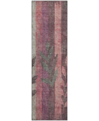 Addison Mayfield Amf1871 2'3" X 7'6" Runner Area Rug In Brown