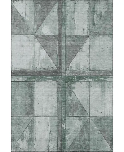 Addison Mayfield Amf1876 5' X 7'6" Area Rug In Green