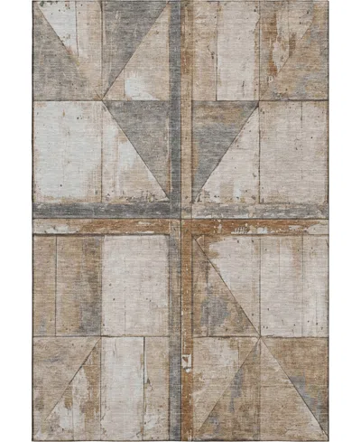 Addison Mayfield Amf1876 8' X 10' Area Rug In Brown