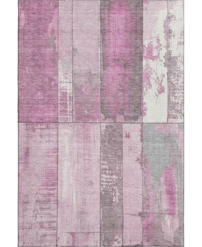 Addison Mayfield Amf1877 3' X 5' Area Rug In Pink
