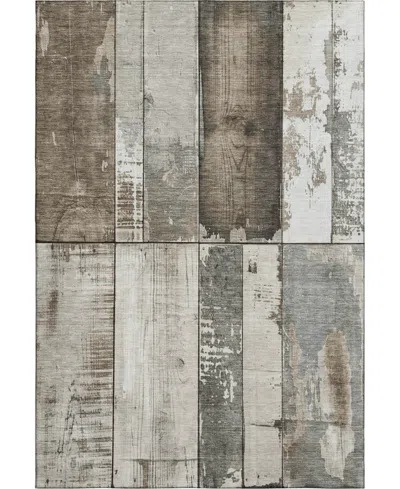 Addison Mayfield Amf1877 5' X 7'6" Area Rug In Brown
