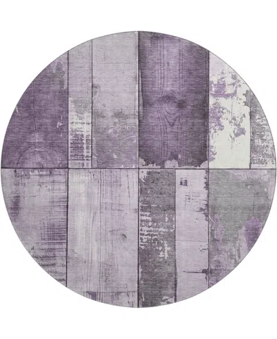 Addison Mayfield Amf1877 8' X 8' Round Area Rug In Multi